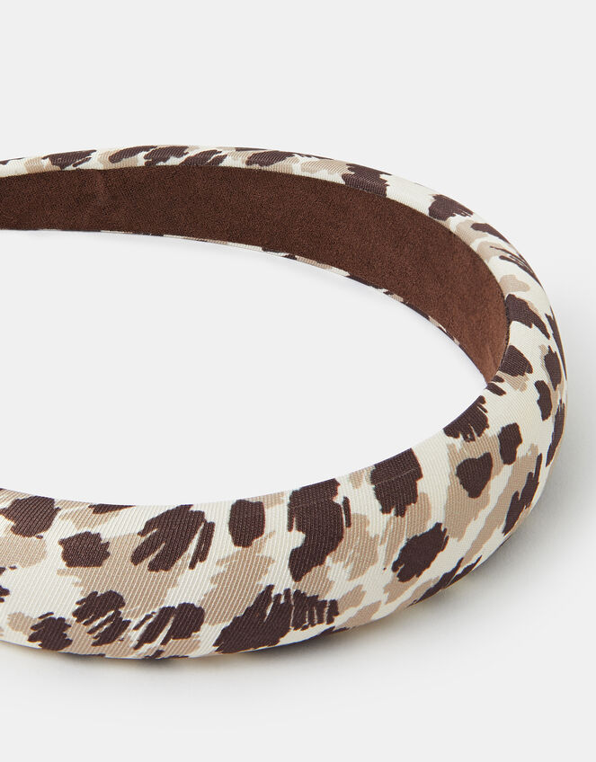 Leopard Print Headband, , large