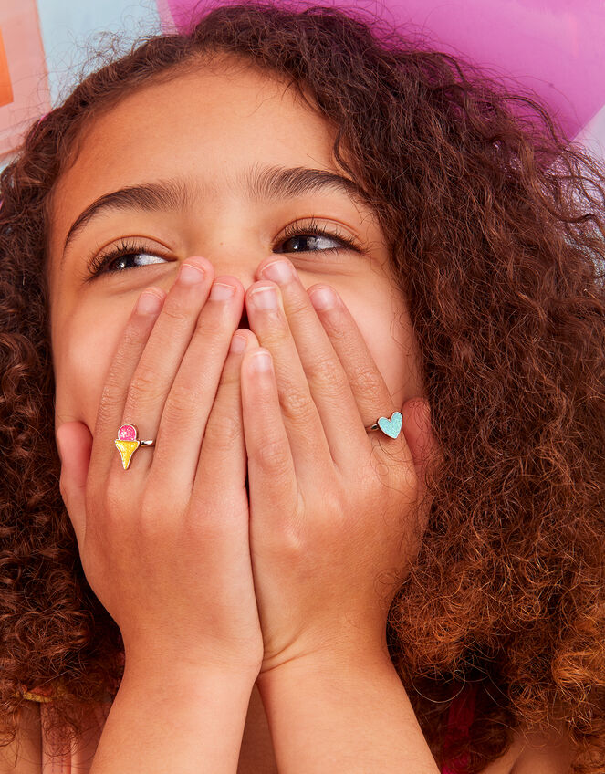 Girls Funshine Clip-On Earrings and Rings 6 Pack, , large