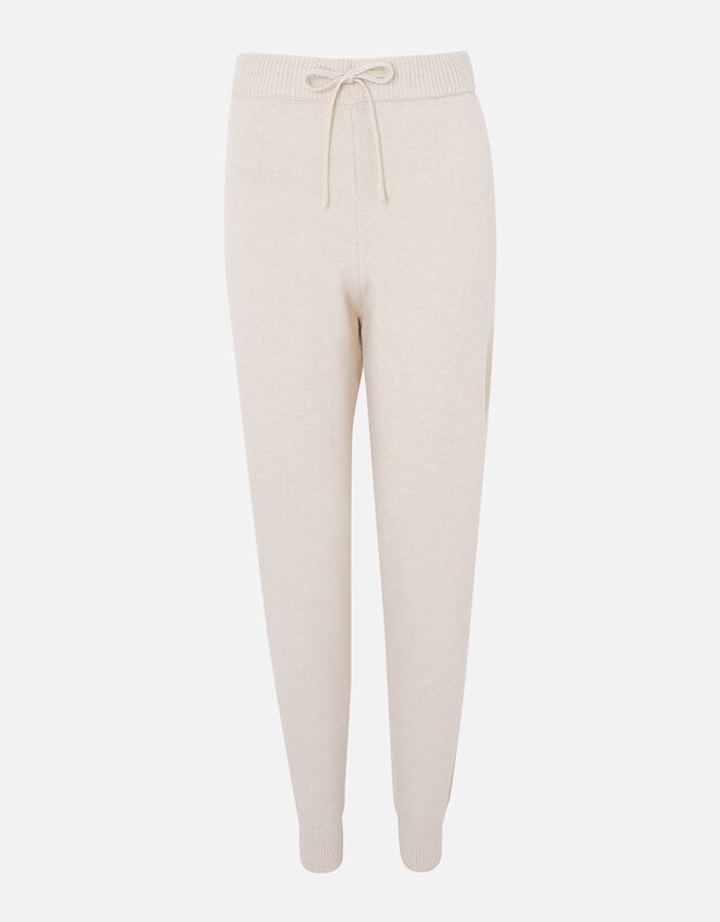 Knit Lounge Joggers, Brown (TAUPE), large