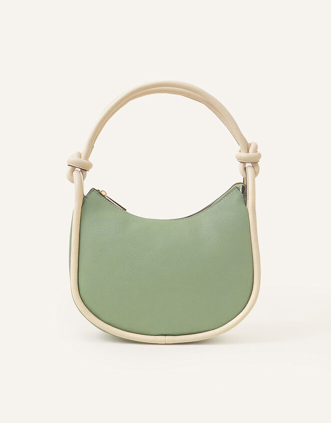 Knot Piped Shoulder Bag, , large