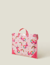 Girls Unicorn Book Bag, , large