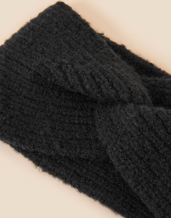 Soft Knit Bando, Black (BLACK), large