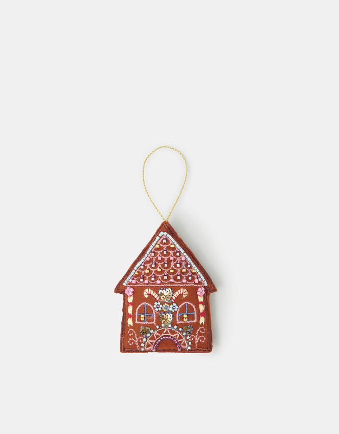Gingerbread House Christmas Tree Decoration, , large