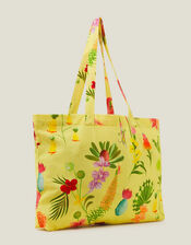 Floral Printed Shopper, , large