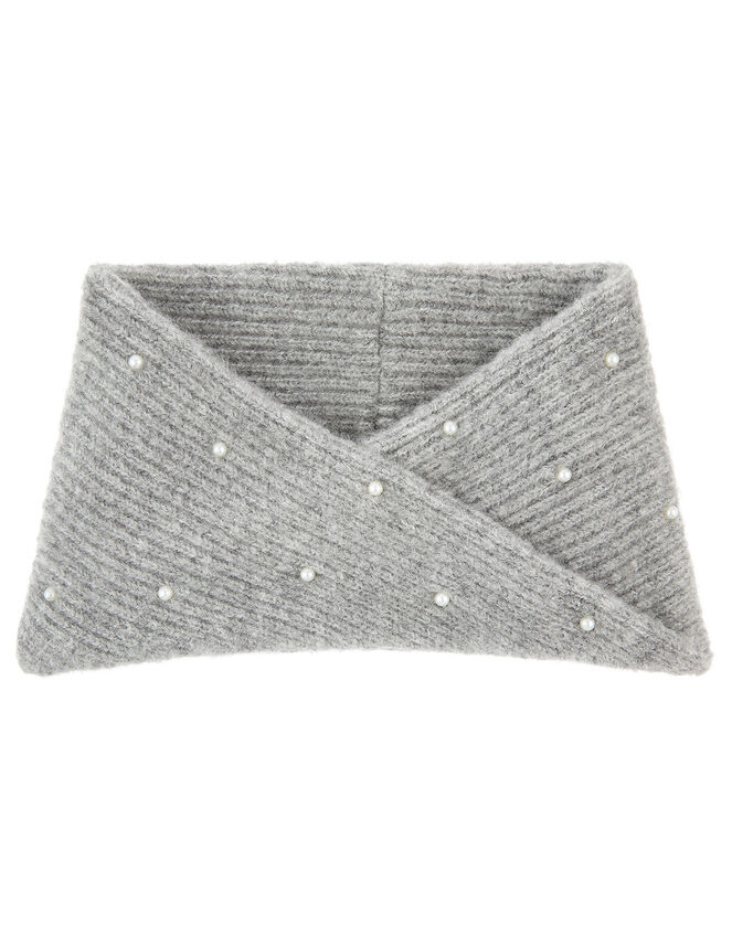 Pearly Knit Snood, , large