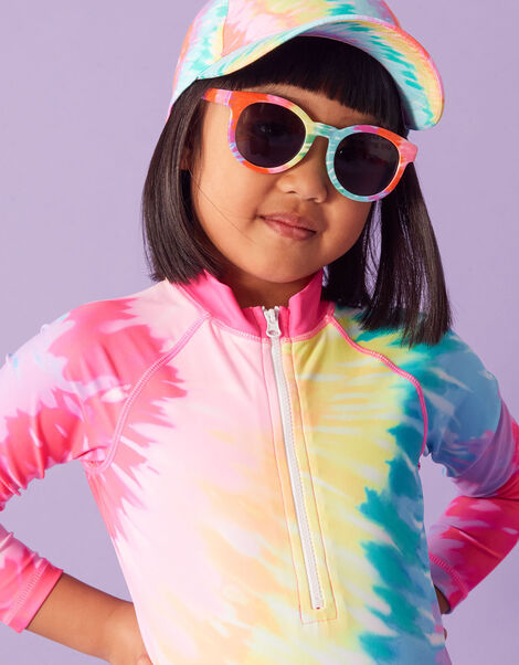 Girls Tie Dye Sunglasses, , large