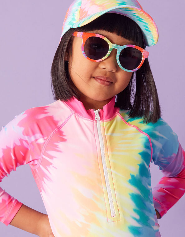 Girls Tie Dye Sunglasses, , large