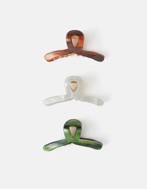 3-Pack Mini Twist Claw Clips, , large