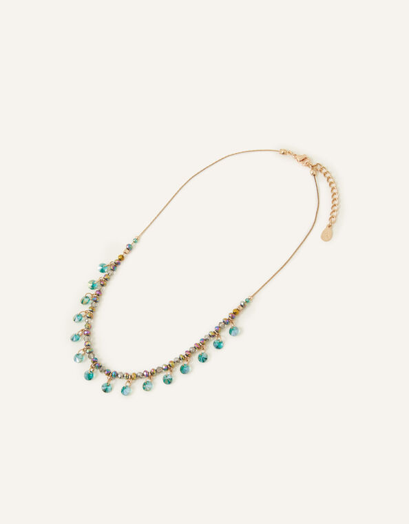 Gem Drop Collar Necklace, , large