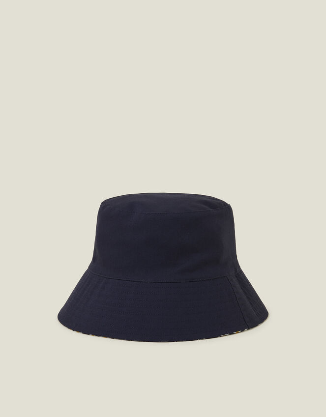 Reversible Daisy Print Bucket Hat, , large