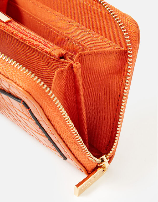 Card Pocket Purse, Orange (ORANGE), large