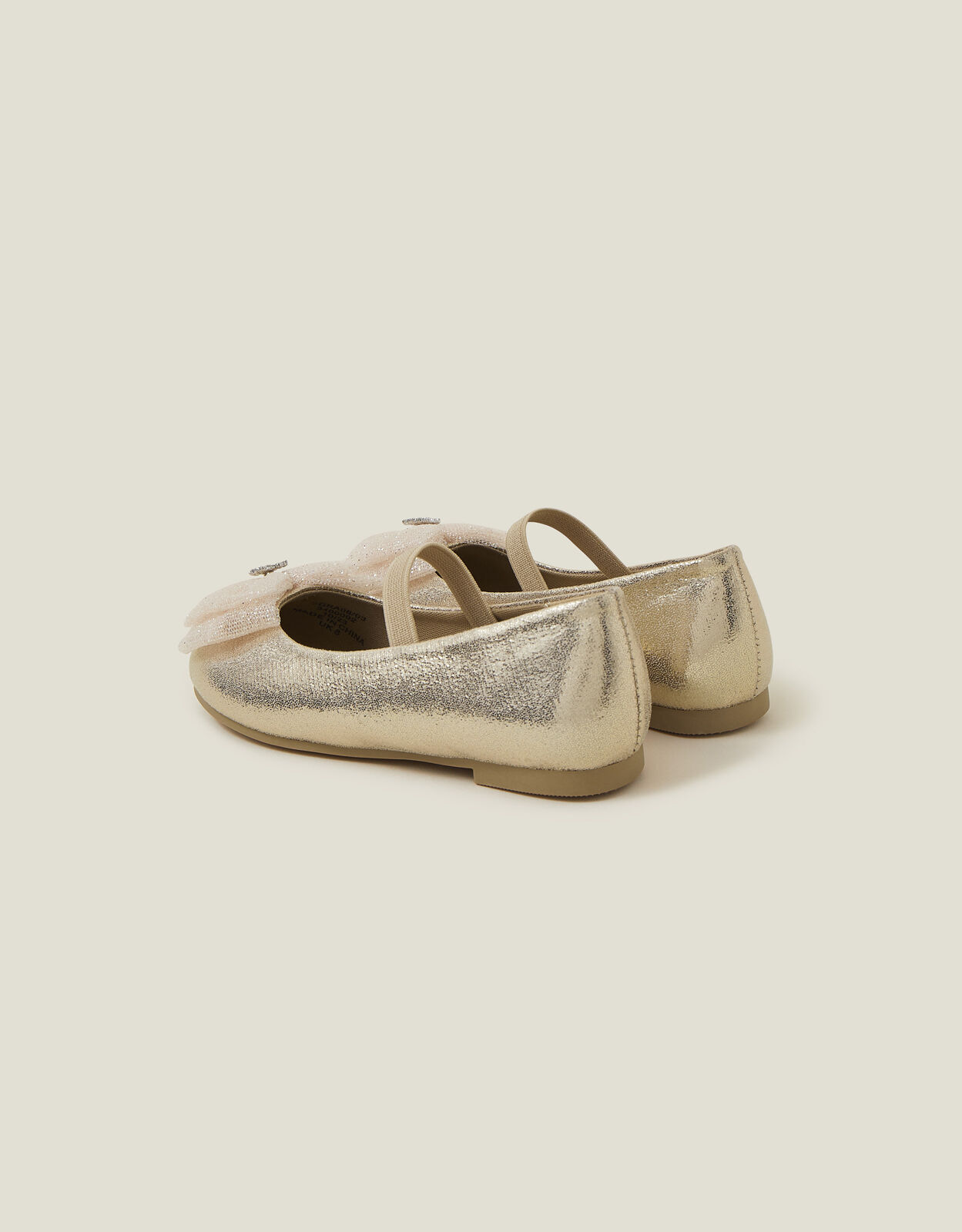 Gold glitter flats for toddlers hot sale