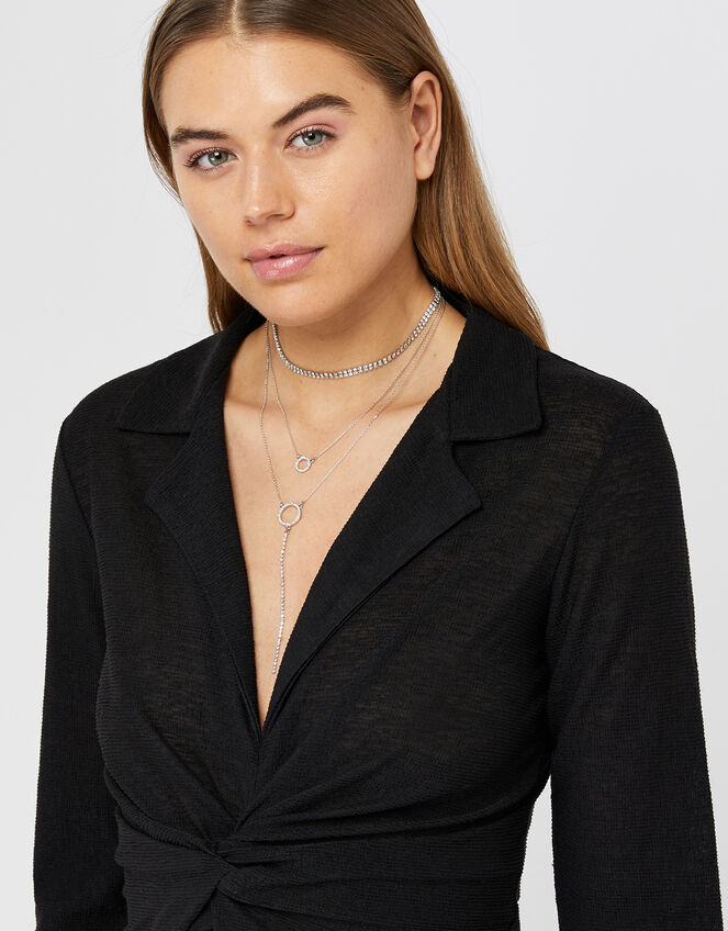 Cup Chain Layered Choker Necklace Necklaces Accessorize Global