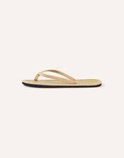 Plain Seagrass Flip Flops Nude | Flip flops | Accessorize UK