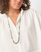 Long Beaded Necklace, , large