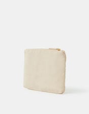 Palm Embellished Pouch, , large