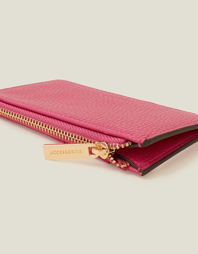 Classic Card Holder, Pink (FUCHSIA), large