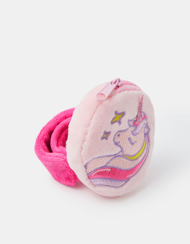Girls Unicorn Slapband Purse, , large