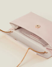 Patent Fold-Over Clutch Bag, , large