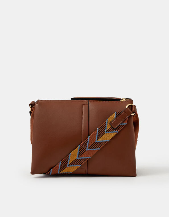 Webbing Strap Crossbody Bag, , large