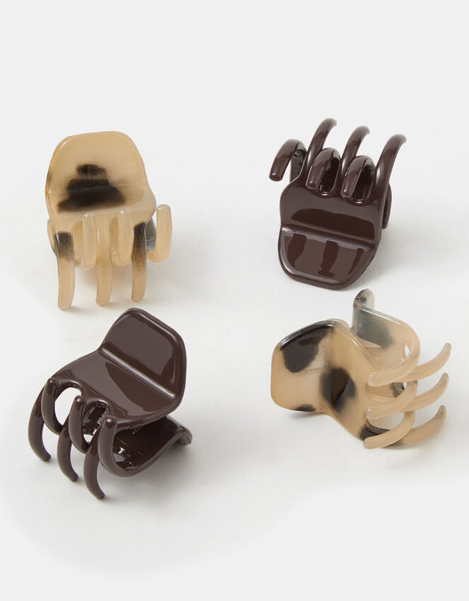 4-Pack Mini Tort Claw Clips, , large