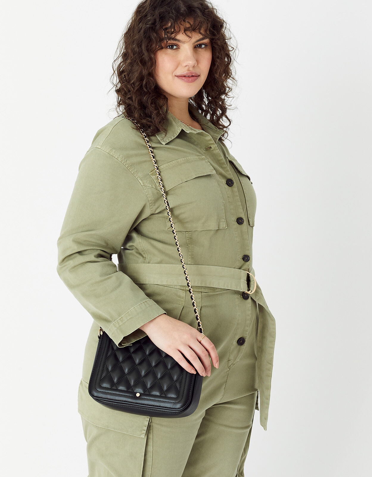 Crossbody quilted chain bag shop