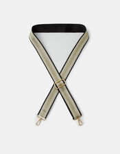 Metallic Stripe Webbing Strap, , large