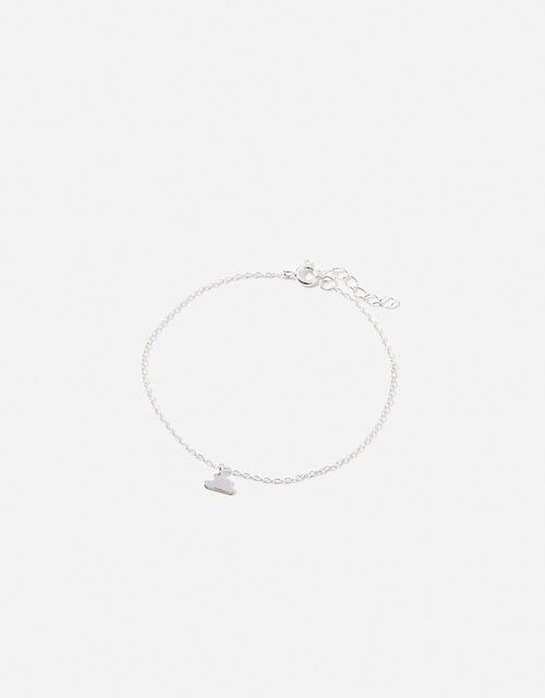 Sterling Silver Cloud Bracelet, , large