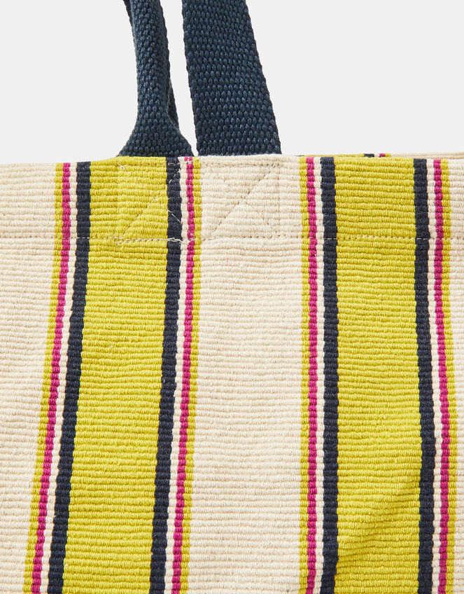 Stripe Beach Tote Bag, , large