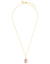 Vintage Rose Necklace with Swarovski® Crystal Pendant, , large
