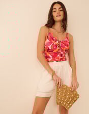 Floral Cut Out Swimsuit, Multi (BRIGHTS MULTI), large