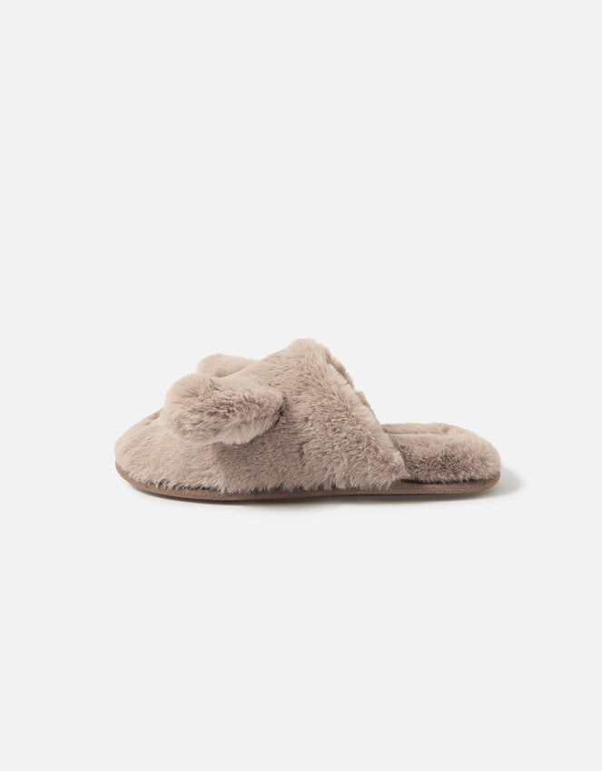 Puppy Mule Slippers, Tan (TAN), large