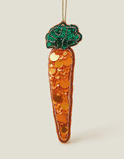Embellished Carrot Hanging Decoration, , large