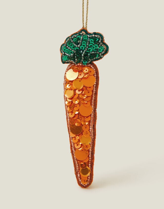 Embellished Carrot Hanging Decoration, , large