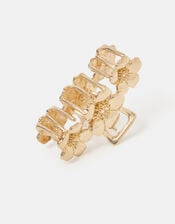 Floral Metal Claw Clip, , large