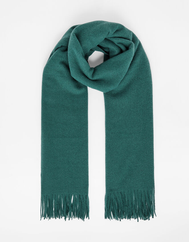 Holly Super-Soft Blanket Scarf Teal, , large