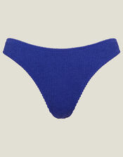 Crinkle Bikini Bottom, Blue (BLUE), large
