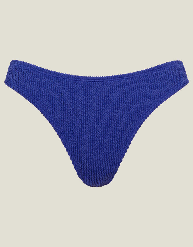 Crinkle Bikini Bottom, Blue (BLUE), large