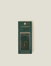 14ct Gold-Plated Cubic Zirconia Curved Barbell, , large