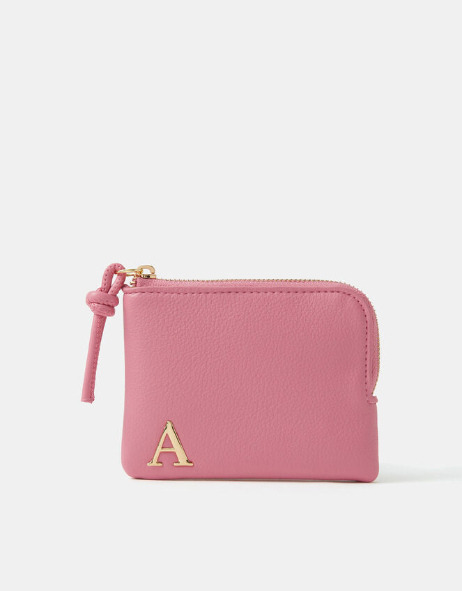 Initial Coin Purse, Pink (PINK), large