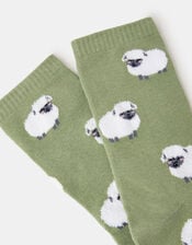 Sheep Print Socks, , large