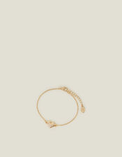 Celestial Heart Chain Bracelet, Gold (GOLD), large