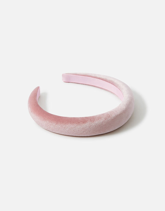 Velvet Padded Headband, , large