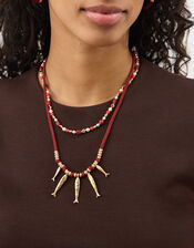 2-Pack Fish Beaded Necklaces, , large