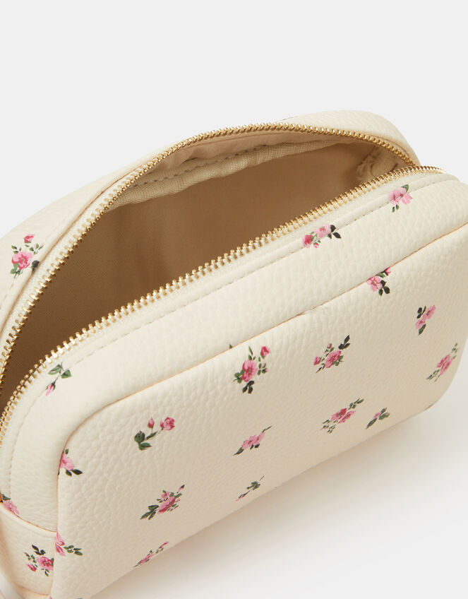 Floral Print Make Up Bag, , large