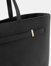 Bianca Laptop Tote Bag, Black (BLACK), large