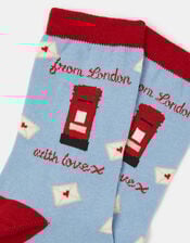 London Postbox Socks, , large