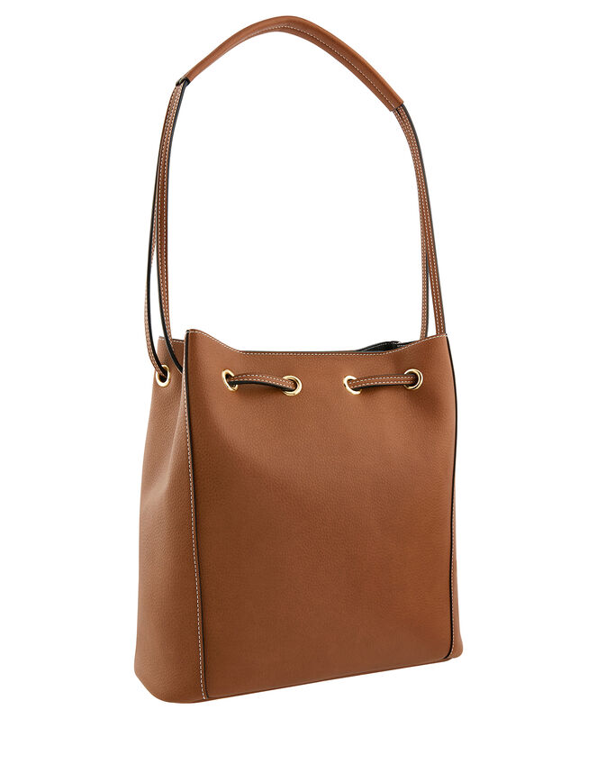 Nerissa Vegan Handbag, Tan (TAN), large