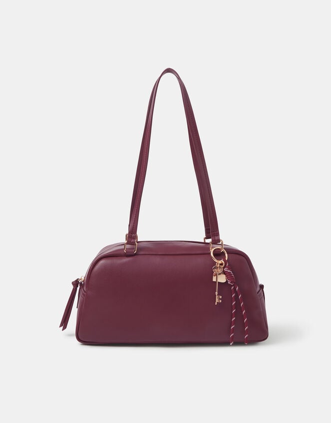 Accessorize x Good Manners Heart Charm Bowler Bag, , large