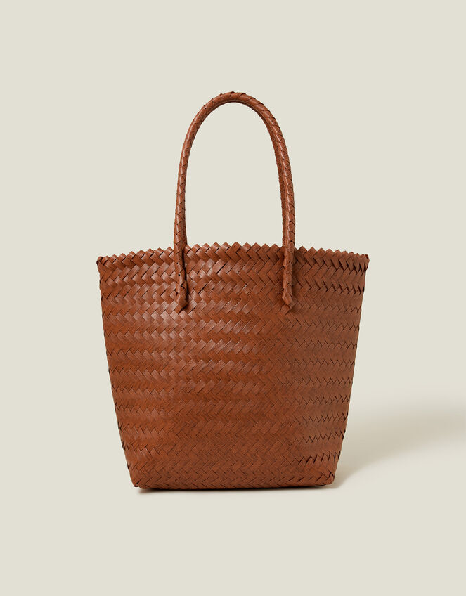 Woven Shoulder Bag, , large